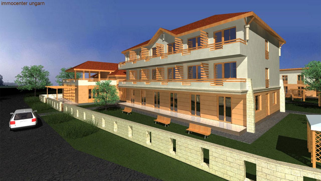 (AC) Apartmentanlage mit Restaurant nur 300m vom Balaton (6001)