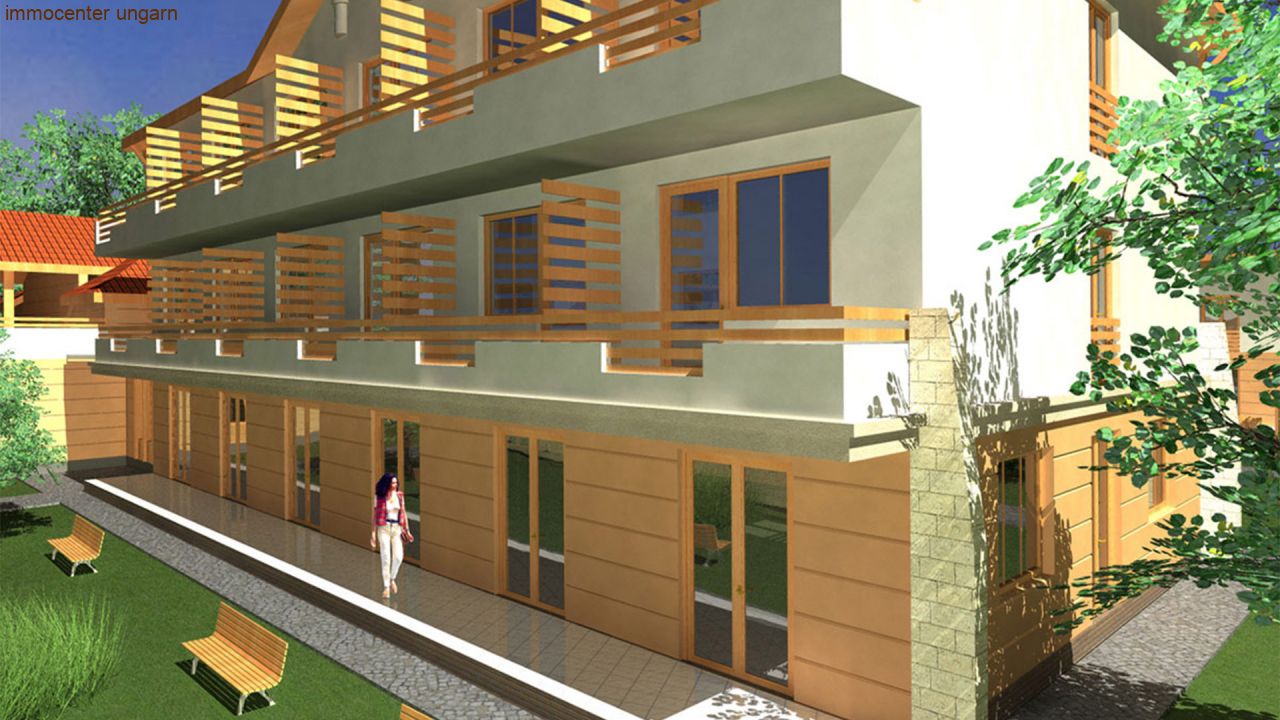 (AC) Apartmentanlage mit Restaurant nur 300m vom Balaton (6001)