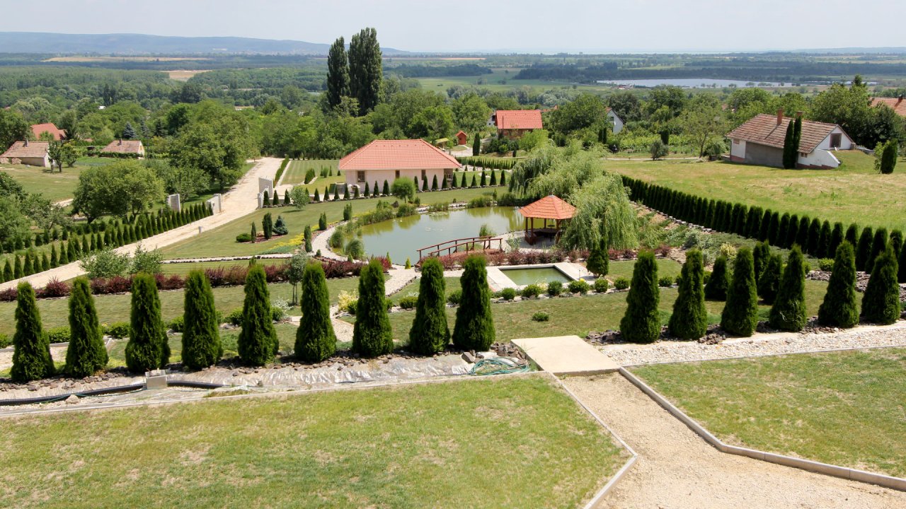 (AAA) Malerisches Landhaus mit Panoramablick auf den Plattensee