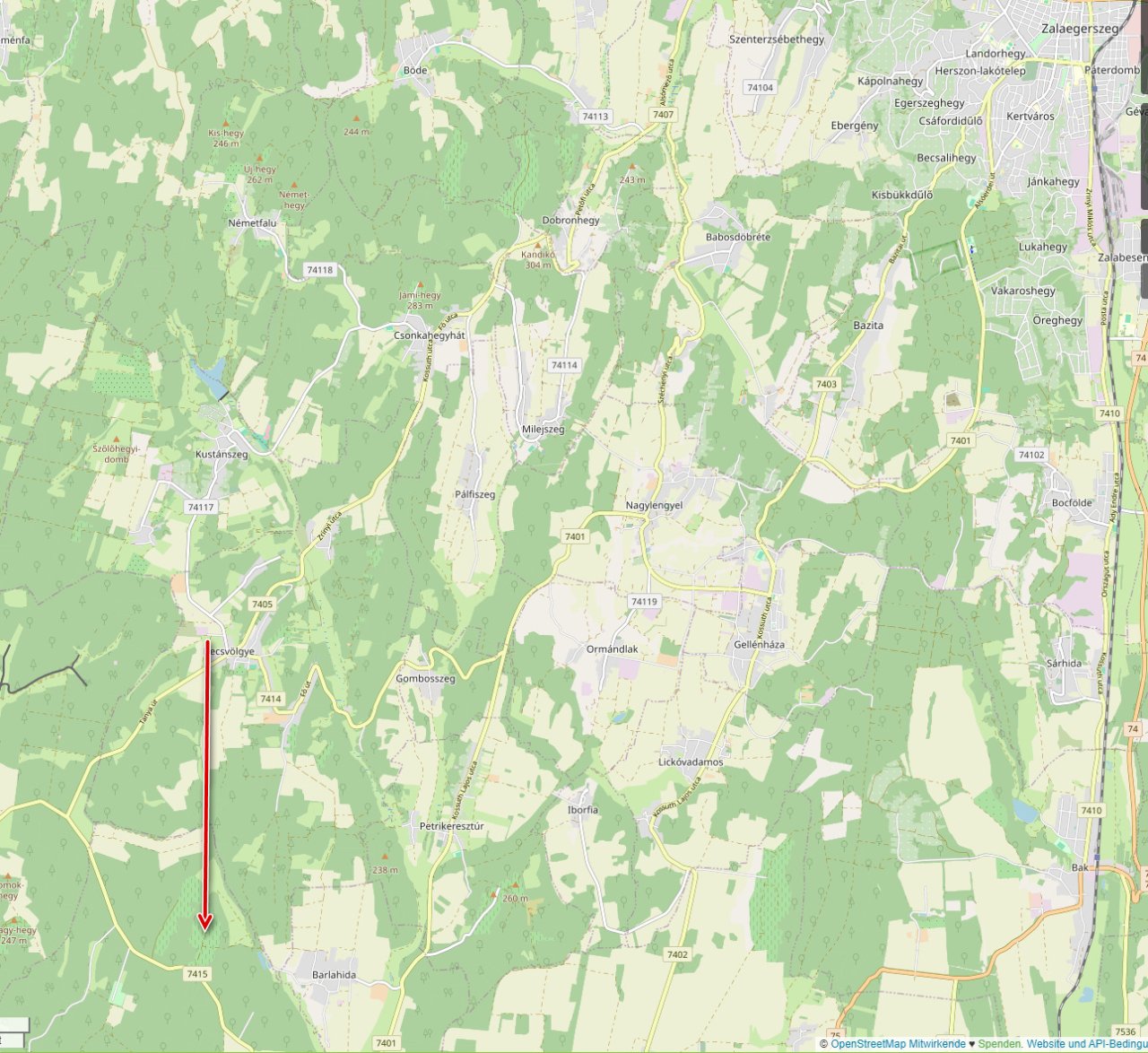 (A-A-) großes Wald- und Wiesengrundstück in Westungarn (CM092) — Ashampoo Snap Domingo, . Marzo hms