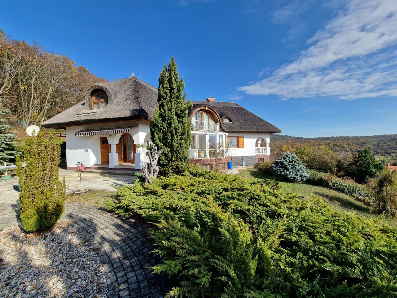 (AAAC) Fantastisches Anwesen mit Panoramablick auf den Balaton in Ruhelage