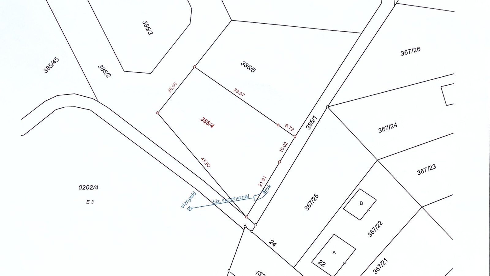 Bau-Grundstück bei Zalacsány mit Fernblick, schneller Baubeginn realisierbar (77392-3)