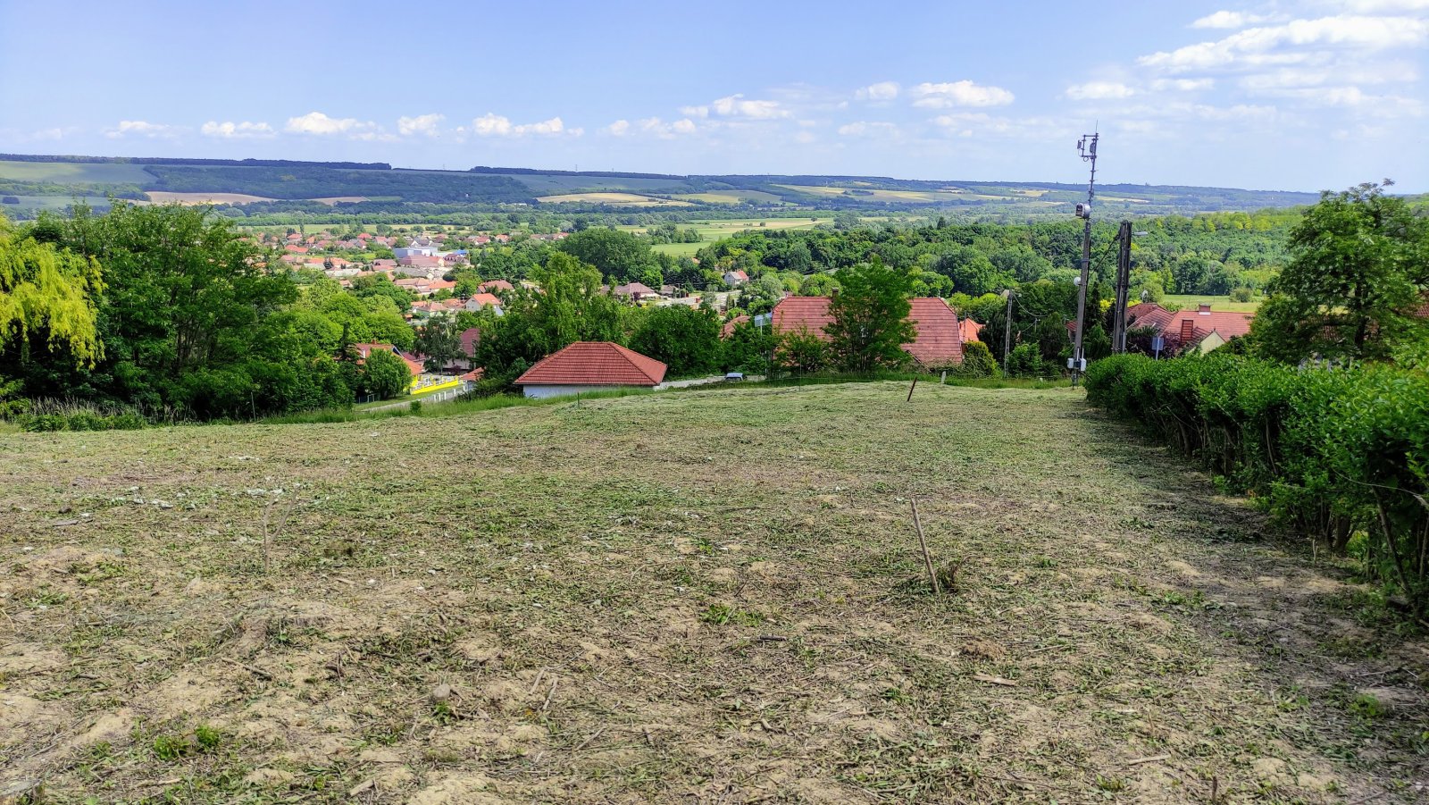 Bau-Grundstück bei Zalacsány mit Fernblick, schneller Baubeginn realisierbar