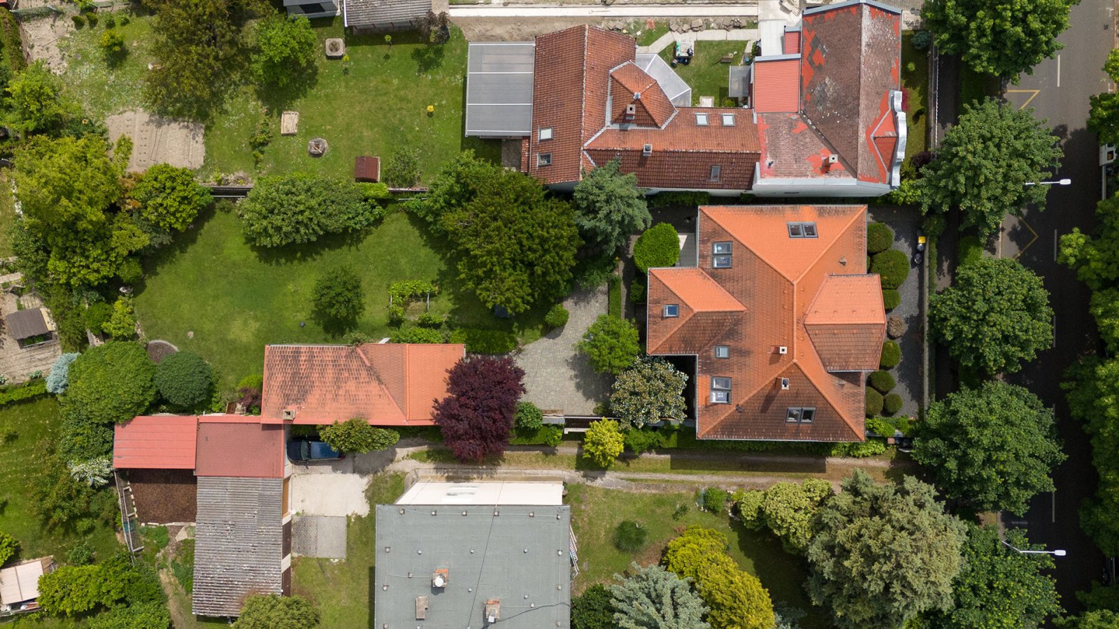Imposante Stadtvilla in Keszthely am Nordufer des Balaton