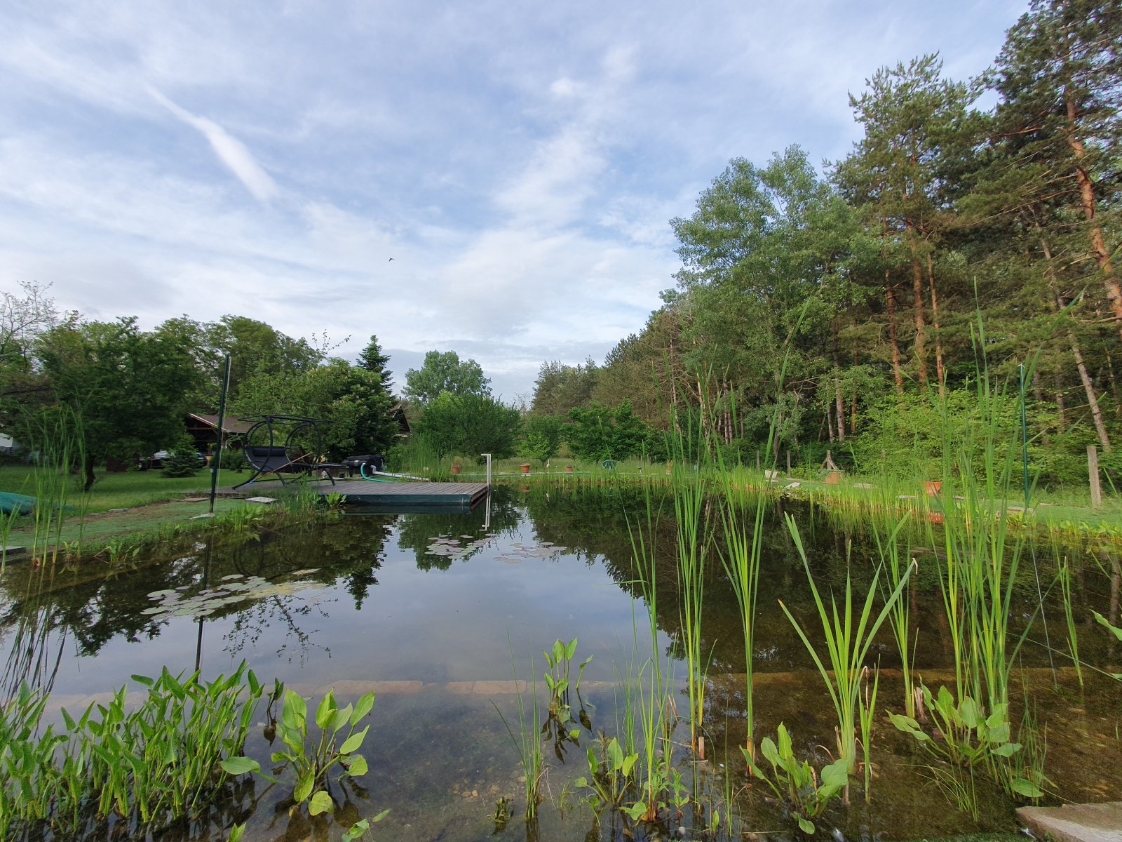 (BAA) Familienhaus mit Teich und großem Grundstück in Ruhelage
