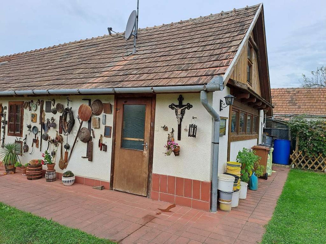(ABA) Traditionelles Arkadenhaus in Westungarn Nähe Österreich (WH0115)