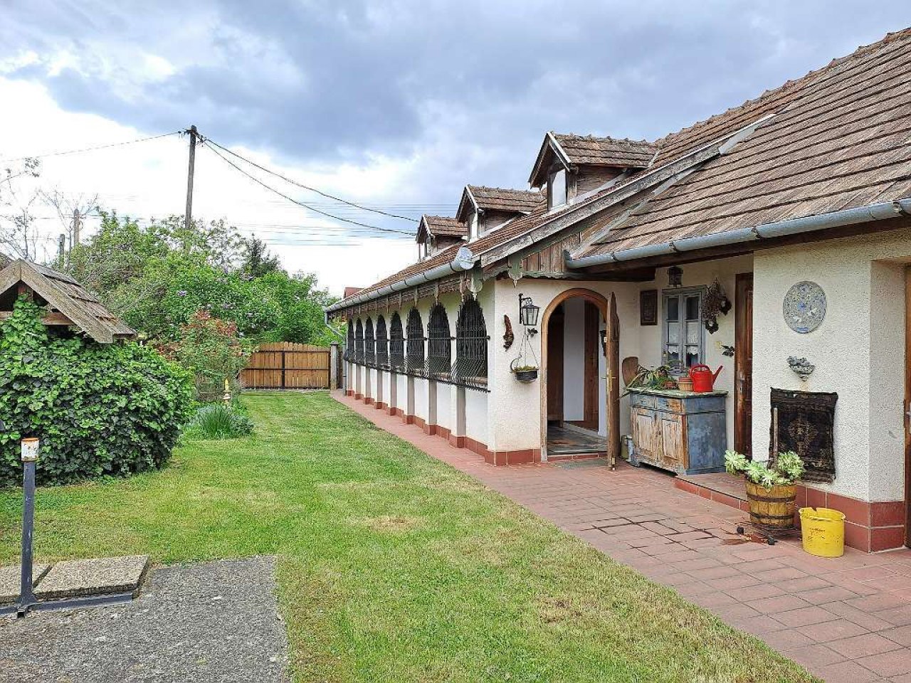 (ABA) Traditionelles Arkadenhaus in Westungarn Nähe Österreich (WH0115)