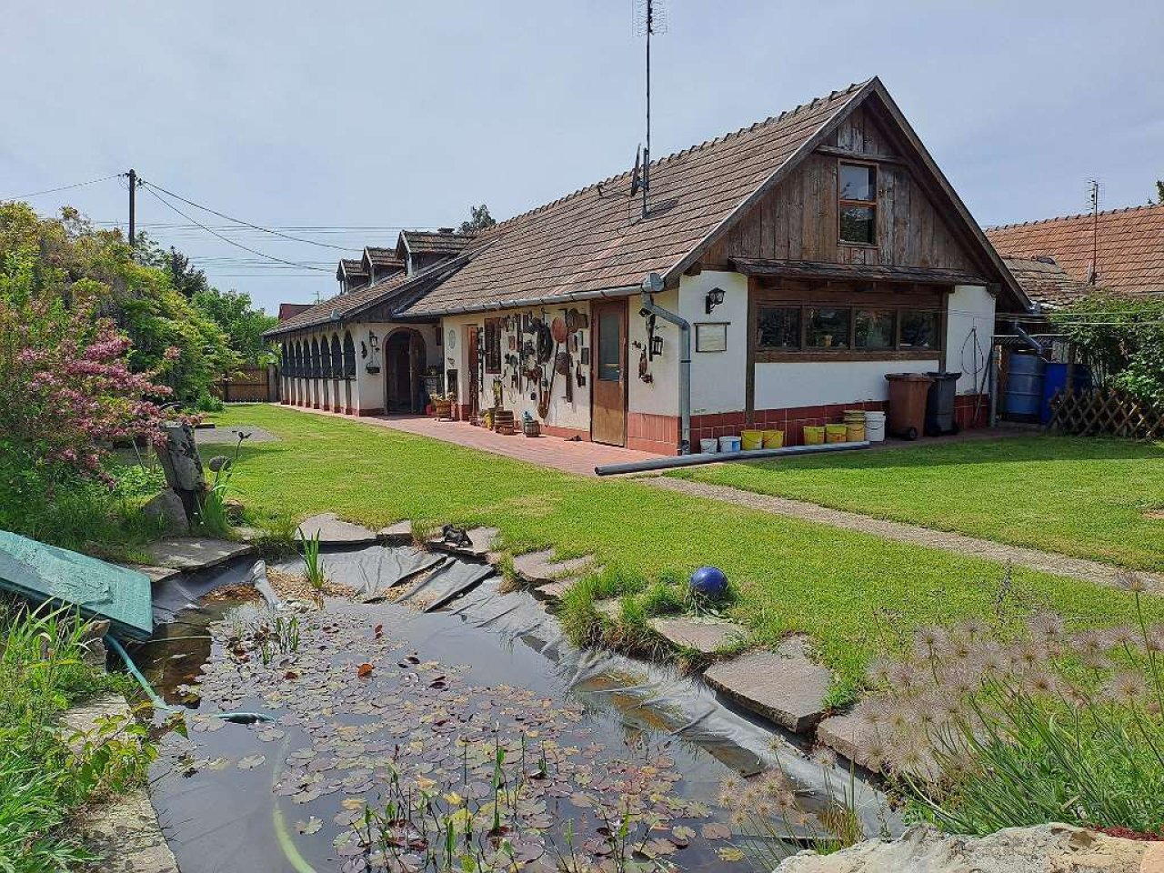 (ABA) Traditionelles Arkadenhaus in Westungarn Nähe Österreich (WH0115)