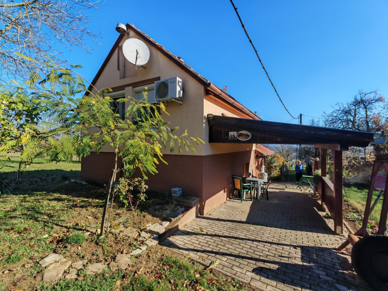 (ABA) Kleines Haus in ruhiger Panoramalage oberhalb von Héviz (KK018)