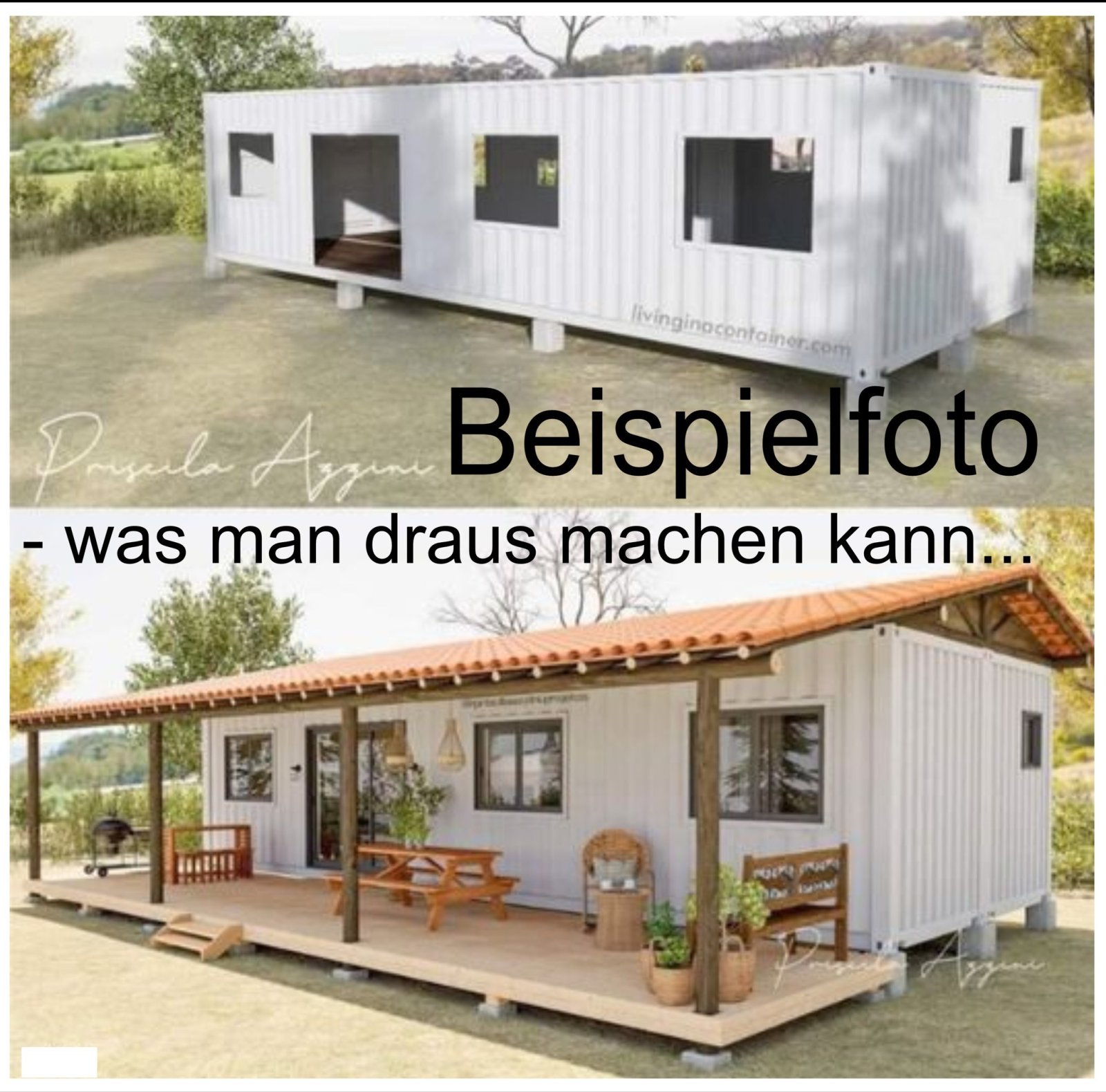 (BCA) Wohncontainer am Standort Ihrer Wahl