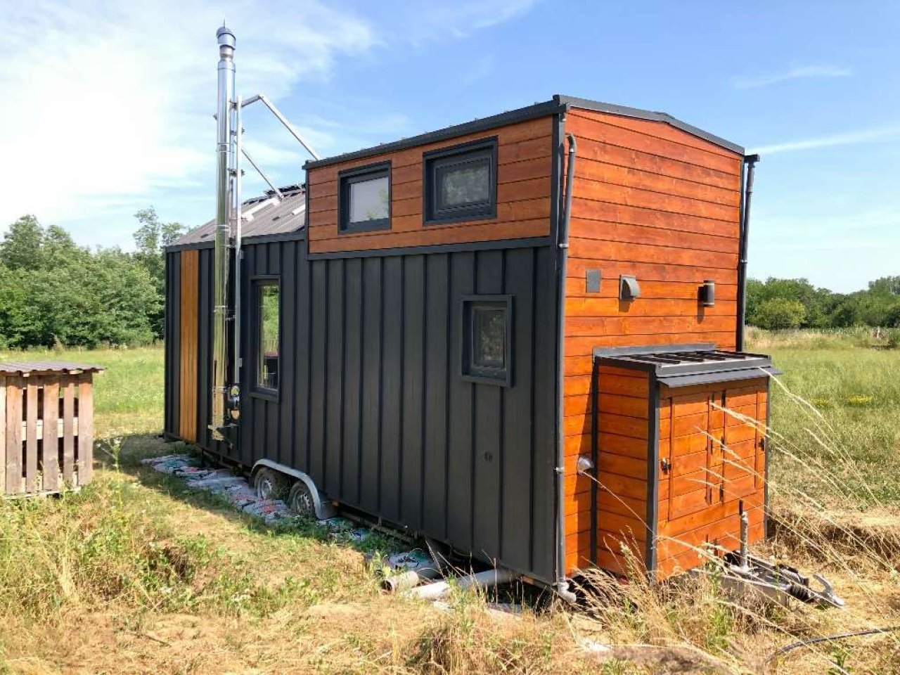 Premium Tiny House mit Offgrid-Ausbau (auf Anhänger) (WH8123-2)