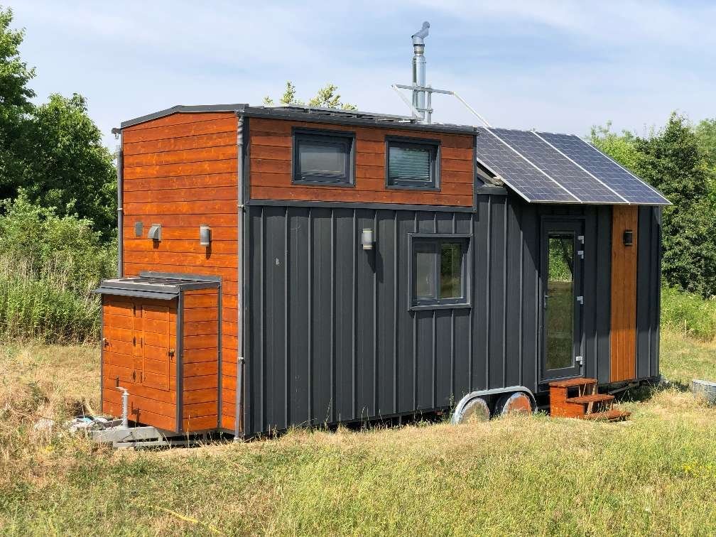 Premium Tiny House mit Offgrid-Ausbau (auf Anhänger)