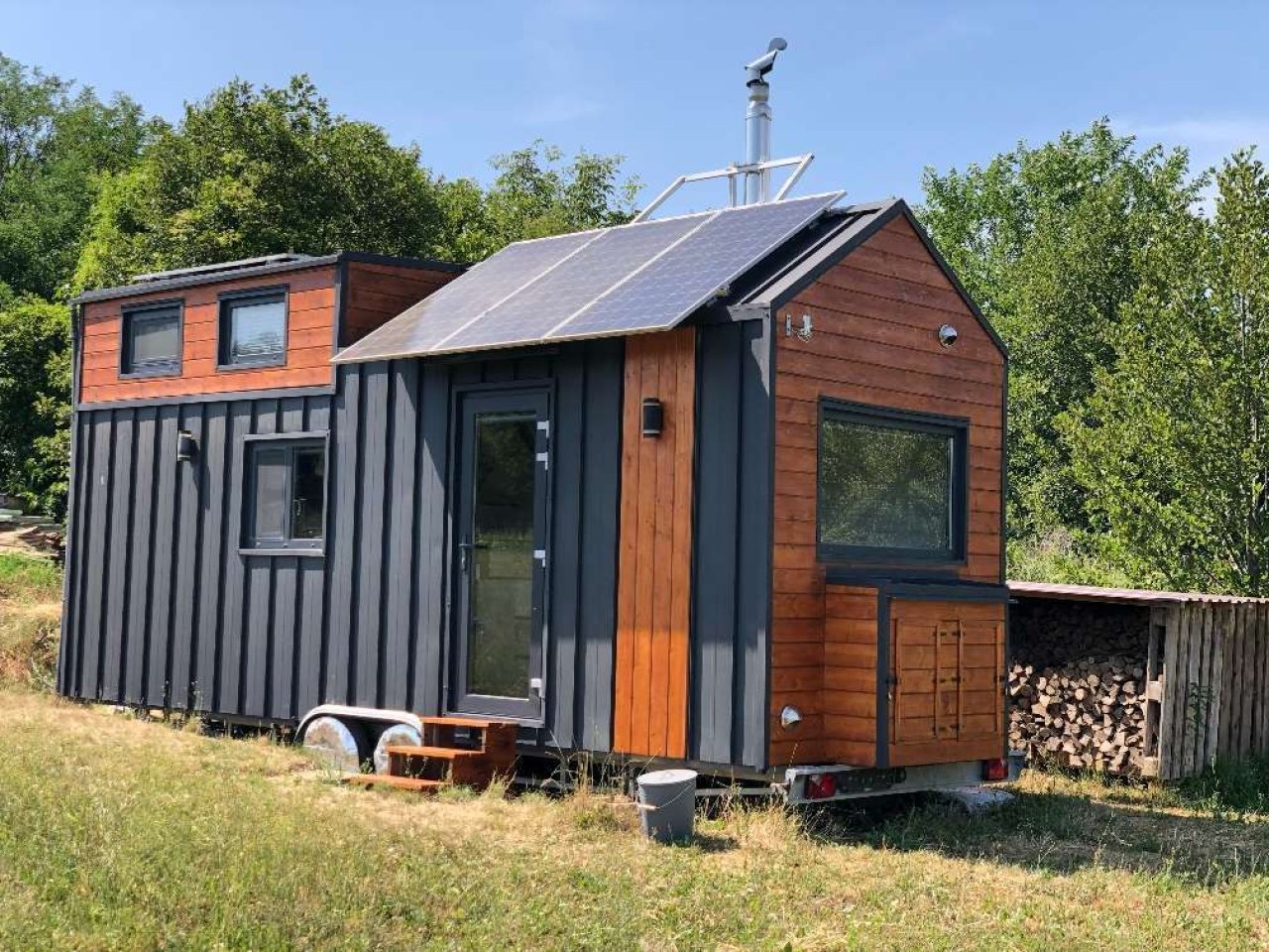 Premium Tiny House mit Offgrid-Ausbau (auf Anhänger) (WH8123-2)