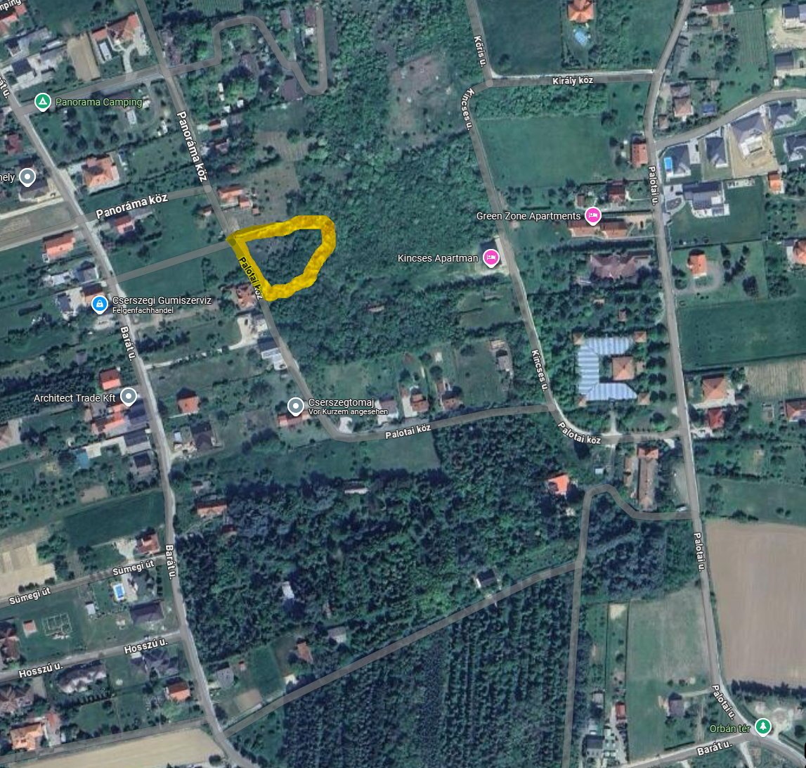 (A-A) Ein tolles Baugrundstück in Ruhelage bei Héviz mit Fernblick