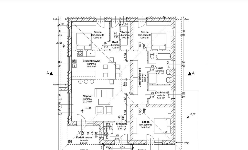 (AAA) Neubau, modernes Einfamilienhaus in einer ruhigen Straße (33388) — Intelligente Grundrissgestaltung mit optimaler Zonierung von Wohn-, Schlaf- und Nassbereichen
