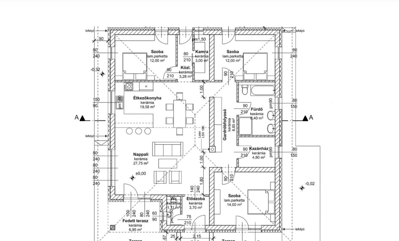 (AAA) Neubau, modernes Einfamilienhaus in einer ruhigen Straße (33388) — Intelligente Grundrissgestaltung mit optimaler Zonierung von Wohn-, Schlaf- und Nassbereichen