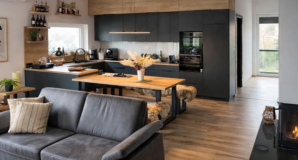 (AAA) Neubau, modernes Einfamilienhaus in einer ruhigen Straße