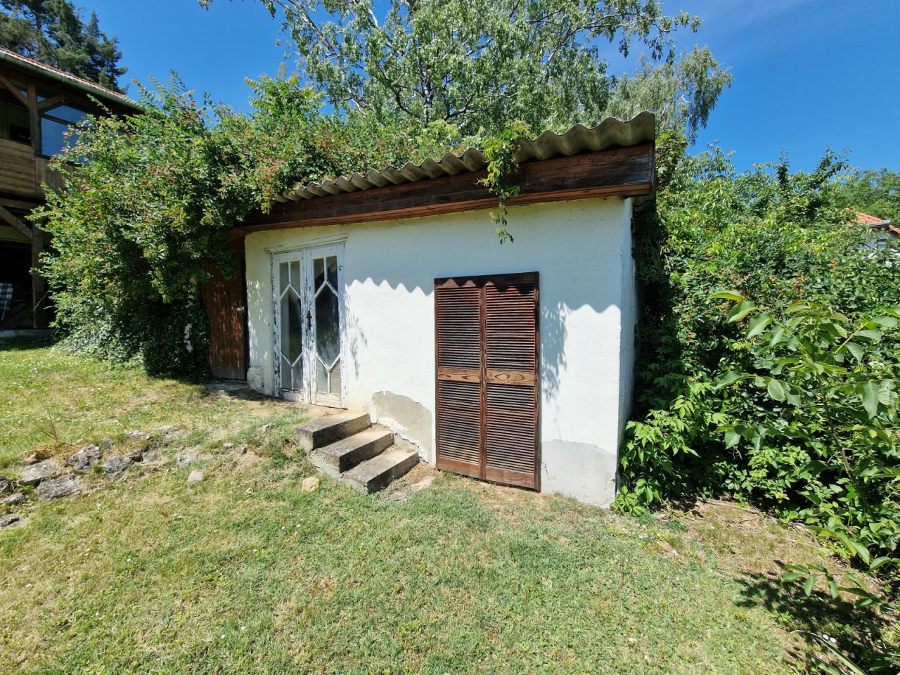 (AAA) Gemütlich, ruhig, professionell saniert, mit Gäste-Apartment am Balaton (CM104-2) — garden shed