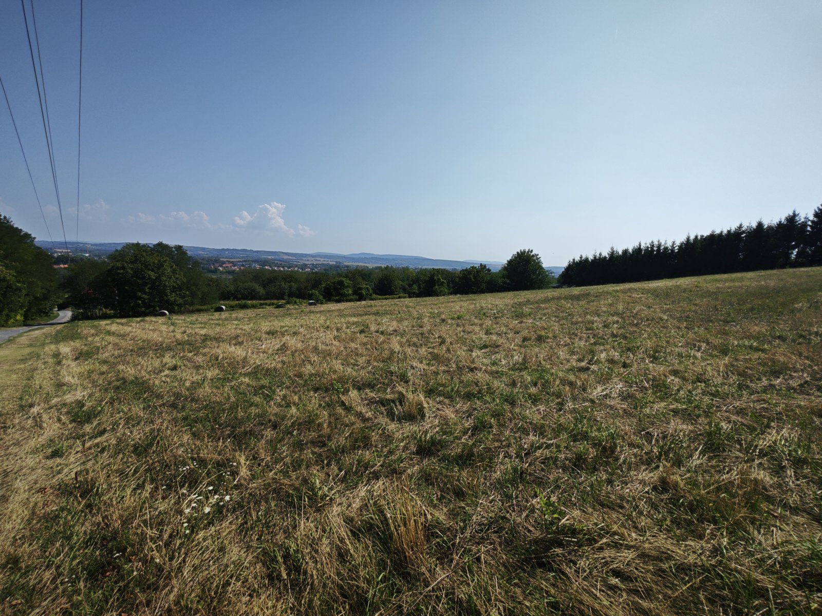 Grosses Grundstück oberhalb von Zalaszentgrot mit Fernsicht