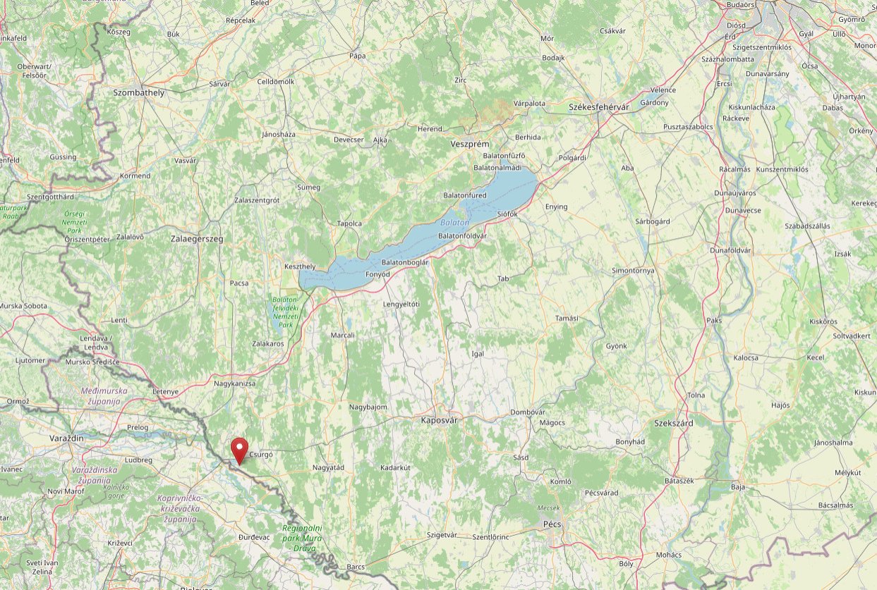 (BBA) Haus in ruhiger Strassse, 800 Meter vom Gyékényes-See entfernt