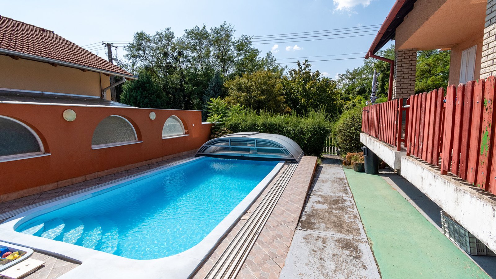 (AAAB) Familienhaus mit Pool in Héviz für Geschäft & Privat geeignet (33739-2)