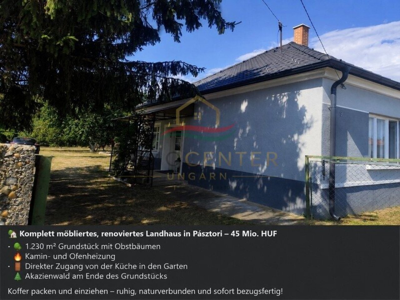 (BAA) Koffer packen und einziehen – ruhiges Landhaus mit großem Garten und Wald am Grundstücksende (Lux020)