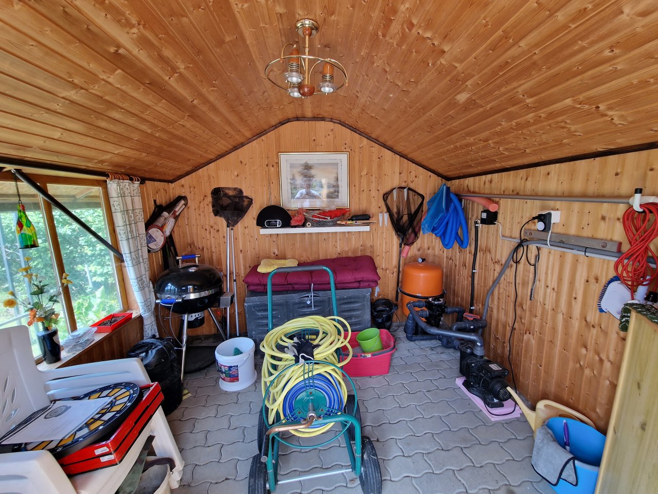 (AAB) Großes Landhaus mit Pool in ruhiger Lage bei Heviz (HCM306-4) — Poolhaus