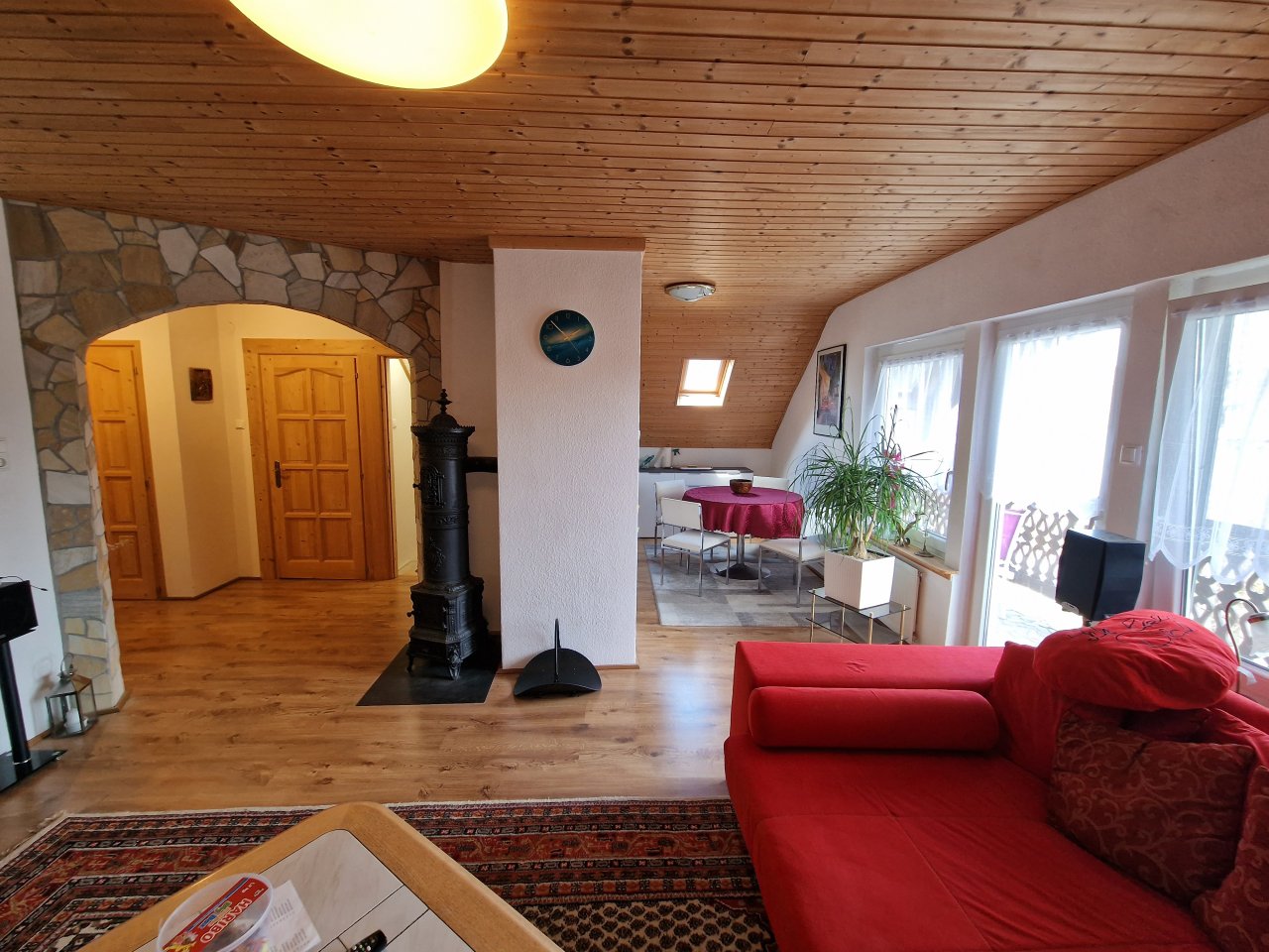(AAB) Großes Landhaus mit Pool in ruhiger Lage bei Heviz (HCM306-4) — Wohnzimmer oben