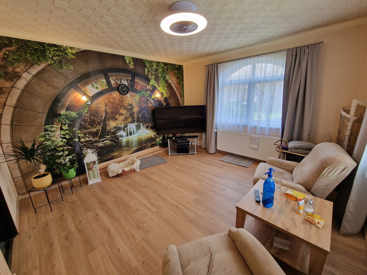 (AAB) Großes Landhaus mit Pool in ruhiger Lage bei Heviz (HCM306-4) — Fernsehzimmer unten