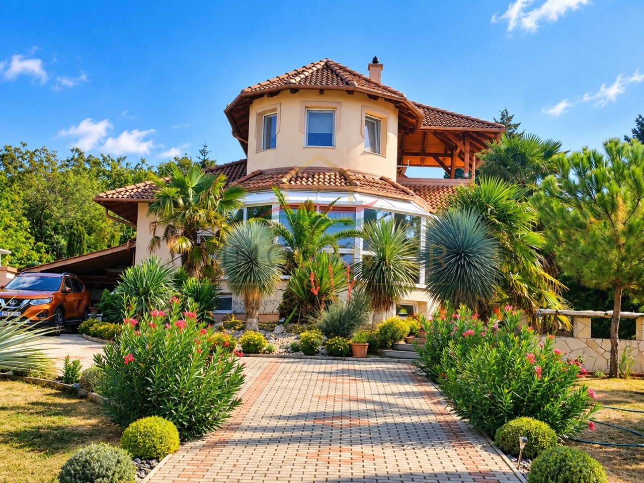 Mediterranes Lebensgefühl in Balatongyörök – Palmengarten, Wintergarten und separater Gästebereich (Lux021)