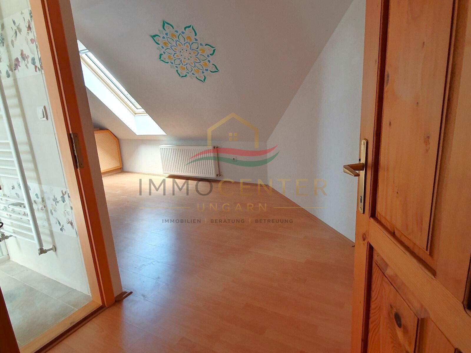 (AAA) Ungarn - nähe Hévíz - 3 Zimmer DG Wohnung mit Balkon (KK0831-2-M)